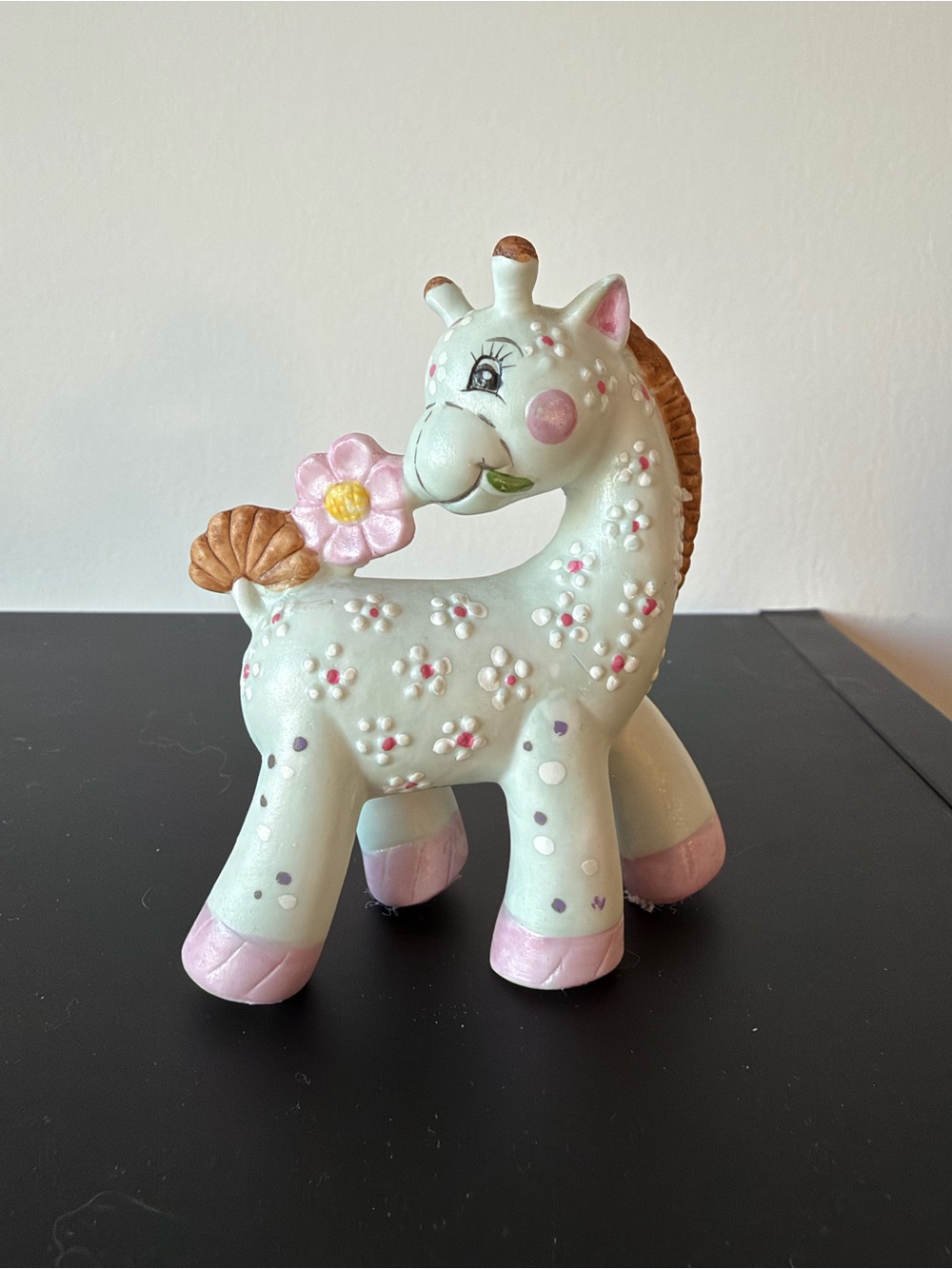 Vintage 1983 Precious Moments Enesco Porcelain Baby Giraffe